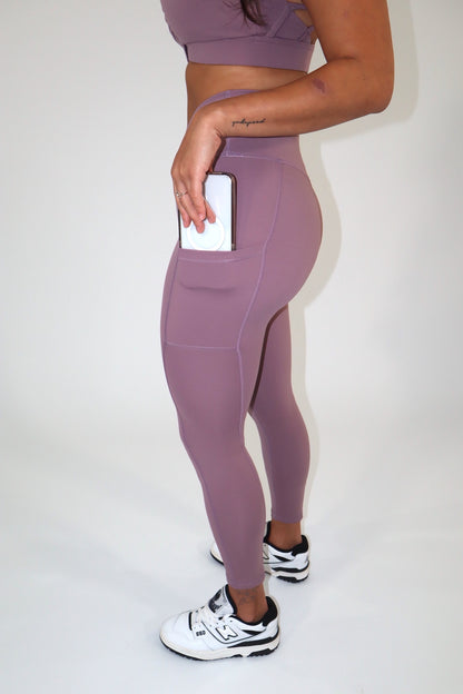 Aurora Active Leggings - LILAC