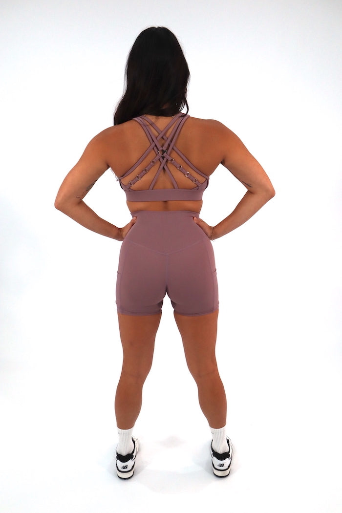 Aurora Active Shorts - LILAC