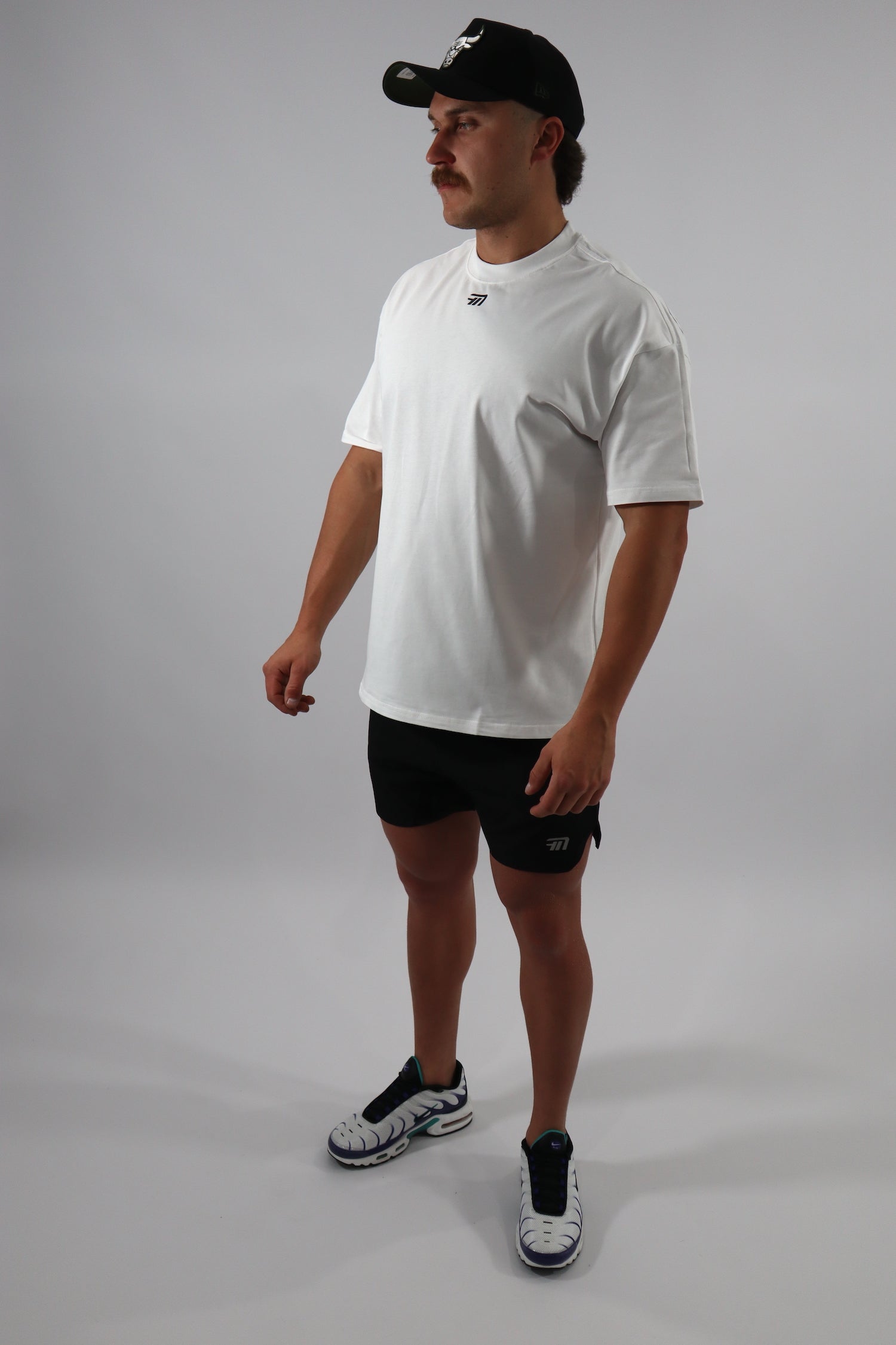 Flex Nation Oversized Tee - White