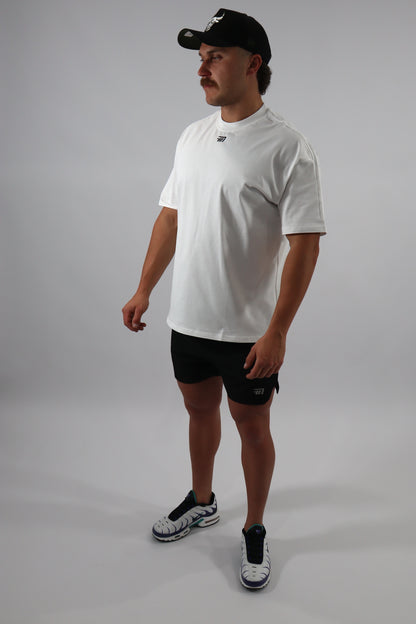 Flex Nation Oversized Tee - White