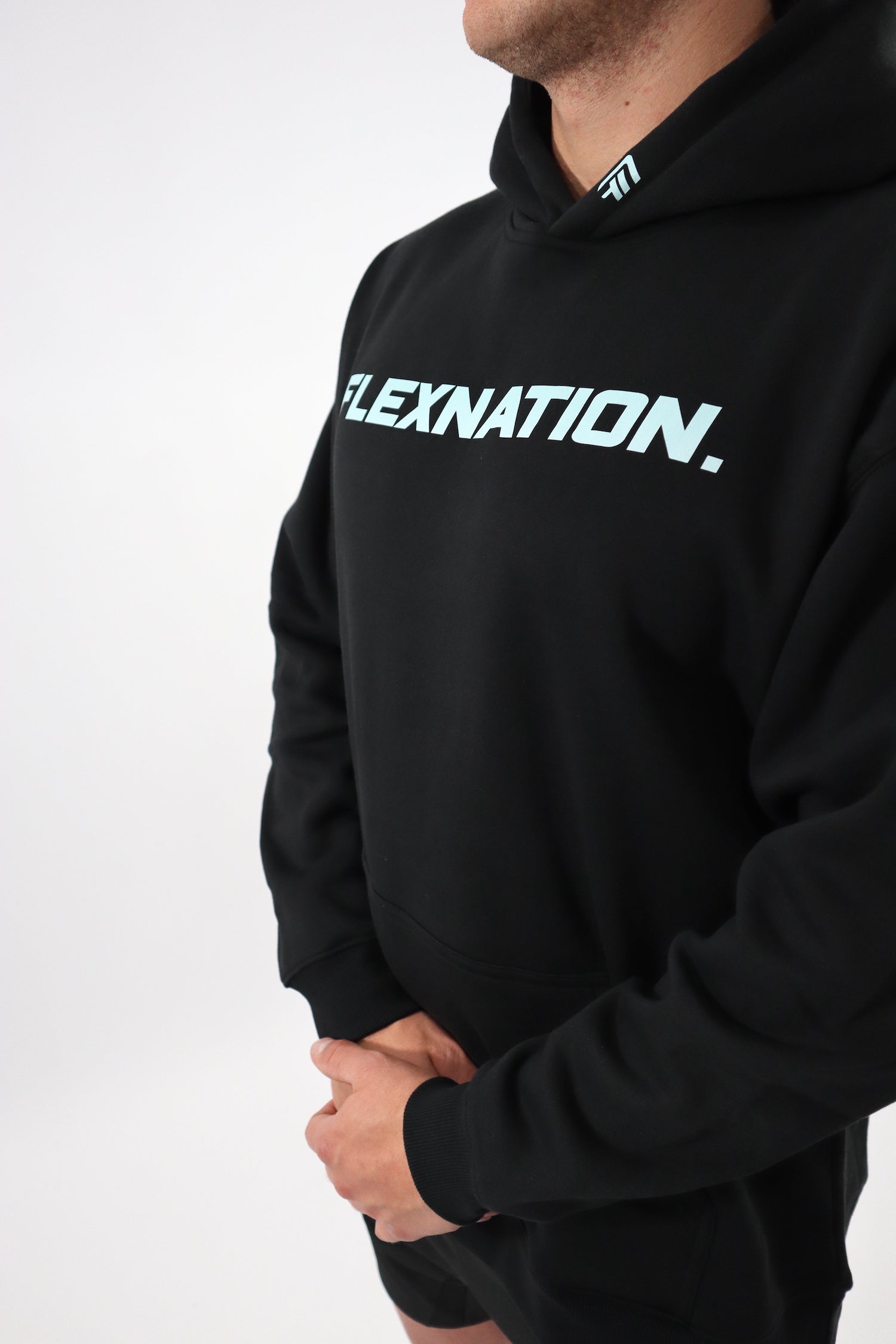 HOODIE JUMPER -BLACK